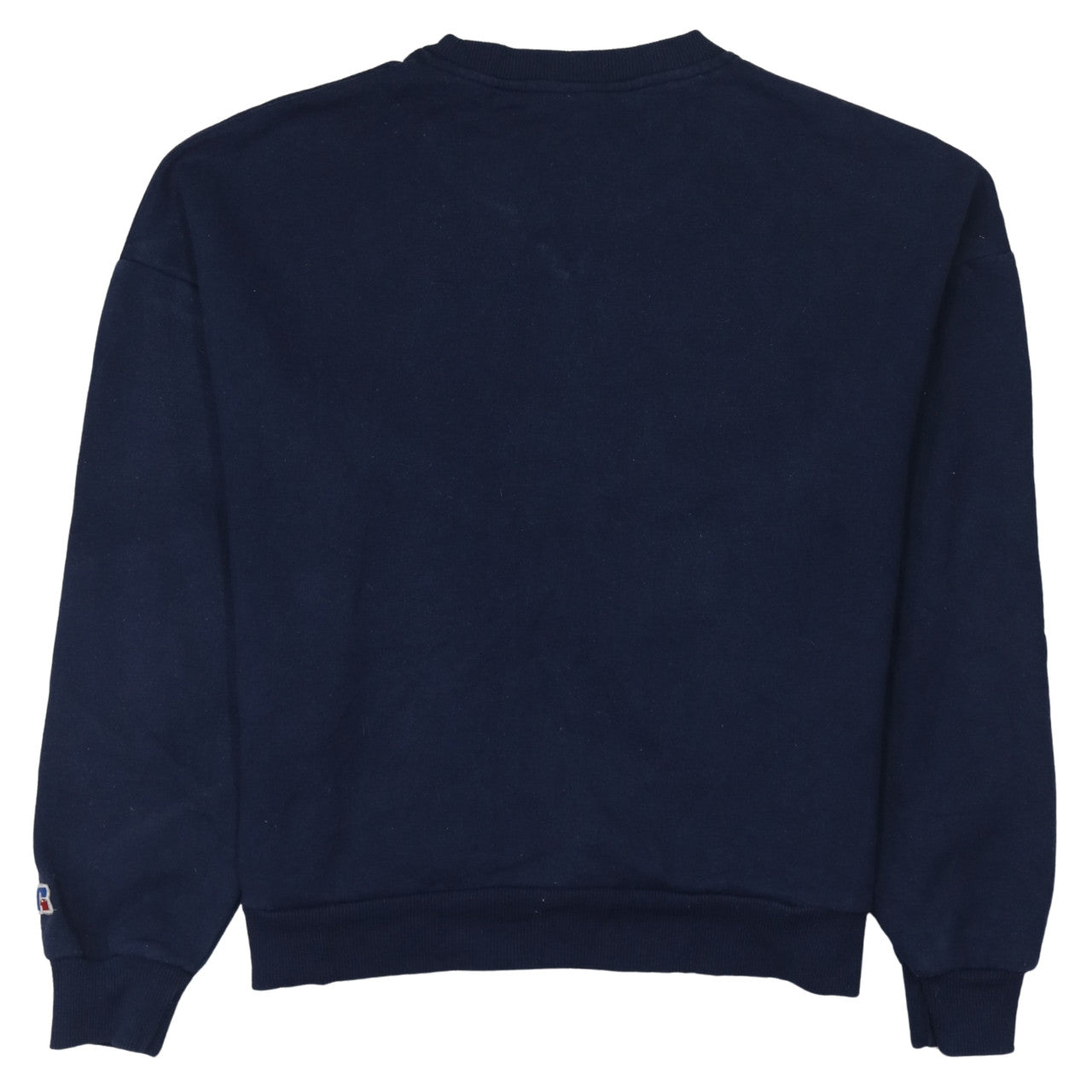 Russell Athletic Men's Blue XS Crew Neck Graphic Sweatshirt
