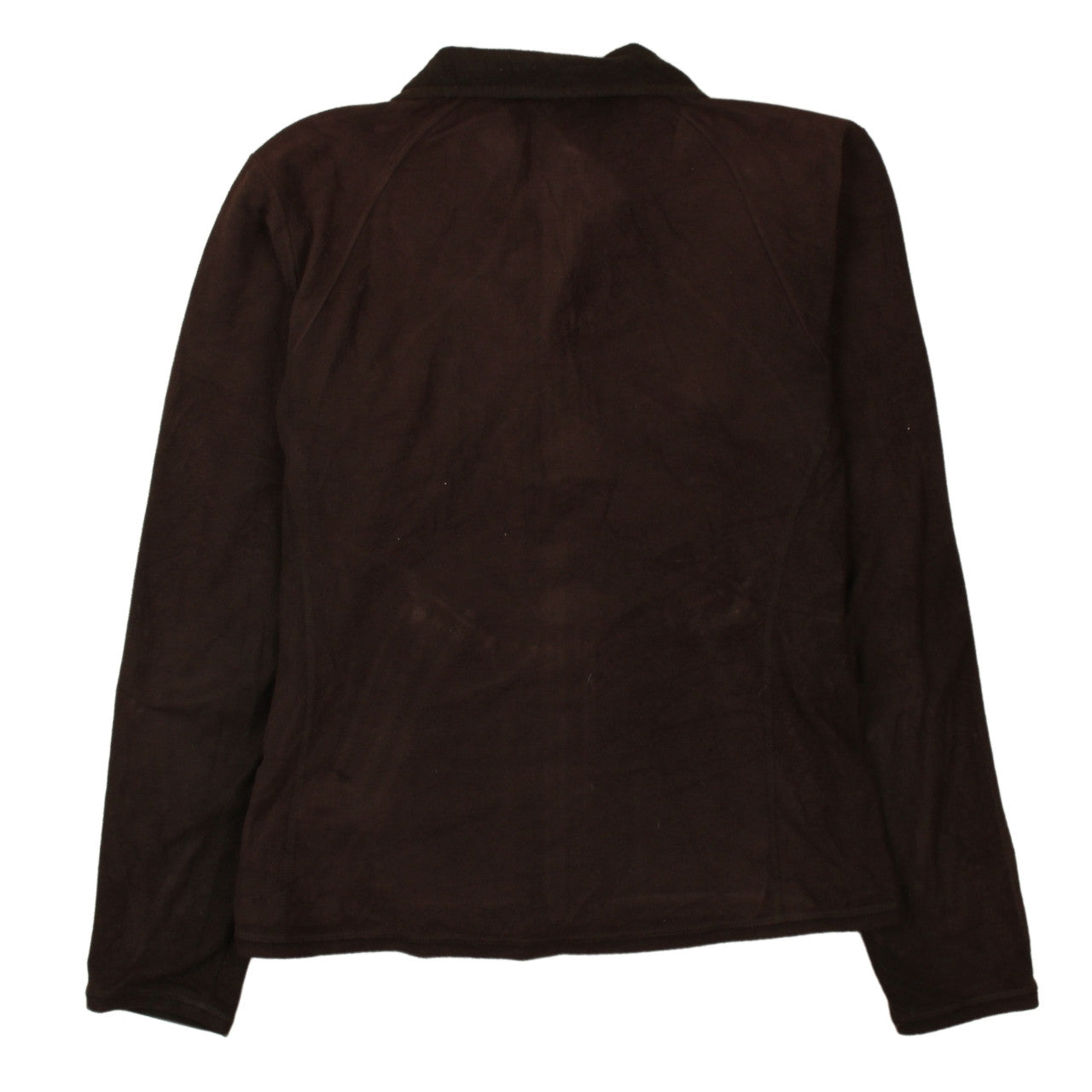 The North Face Women's Brown Full Zip Fleece Jacket Size S