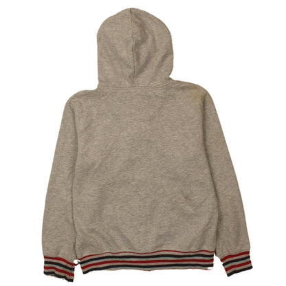 Preloved Levi's Boys Grey Full Zip Hoodie Size 10 Years Graphic Logo Cotton - Back