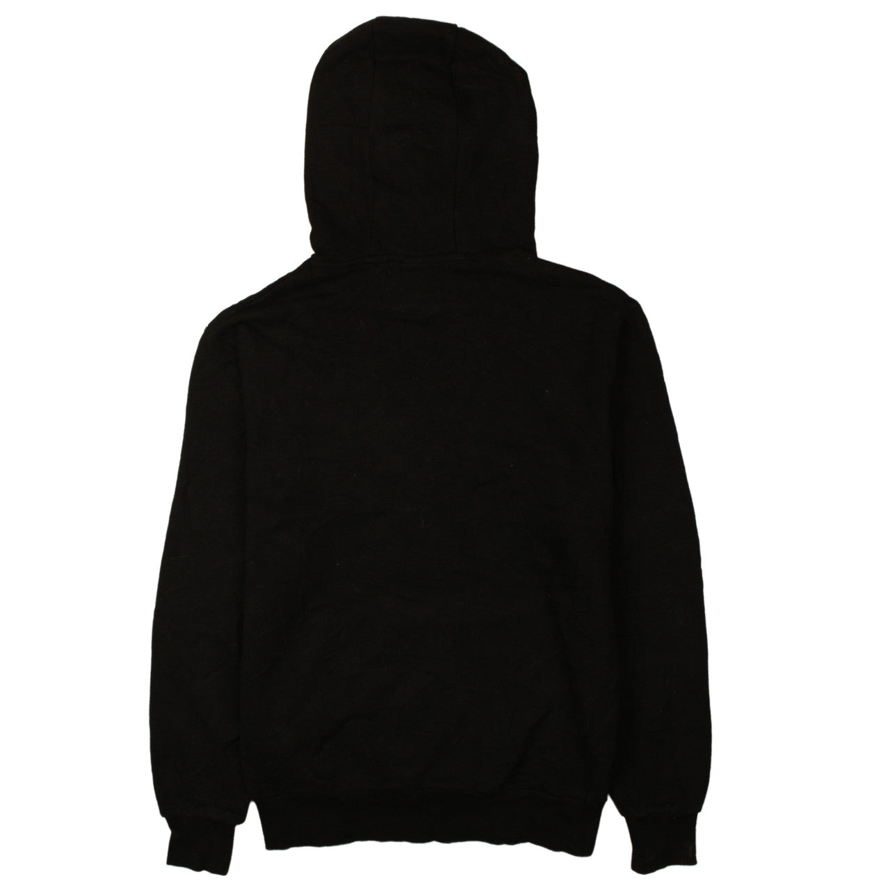 Ellesse Womens Black Pullover Hoodie UK 14 Logo Print Hooded Sweatshirt