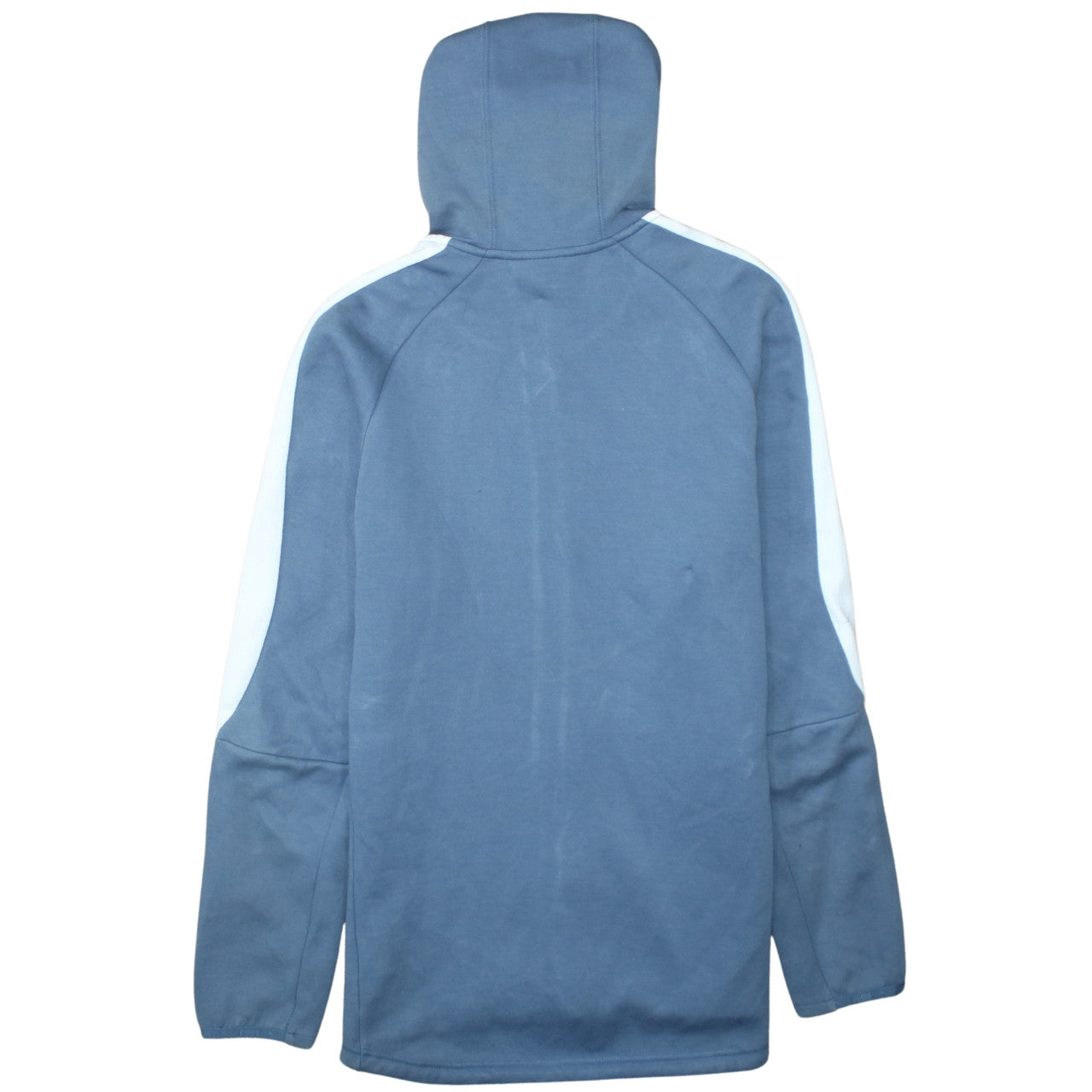 Puma Men Blue Full Zip Hoodie L Sportswear Training Sweatshirt
