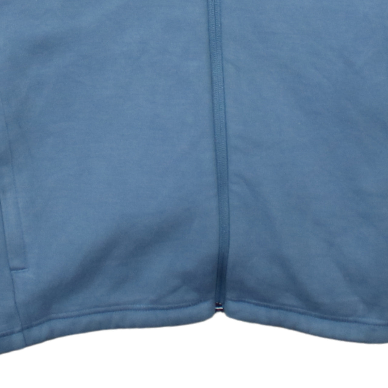 Puma Men Blue Full Zip Hoodie L Sportswear Training Sweatshirt