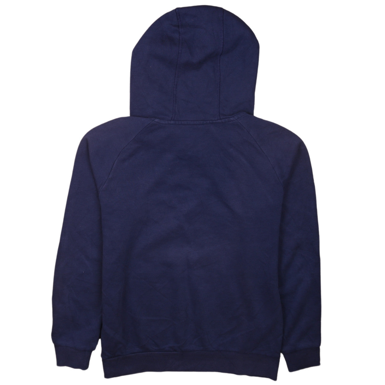 Adidas Teens Blue Pullover Hoodie 164 Logo Sportswear