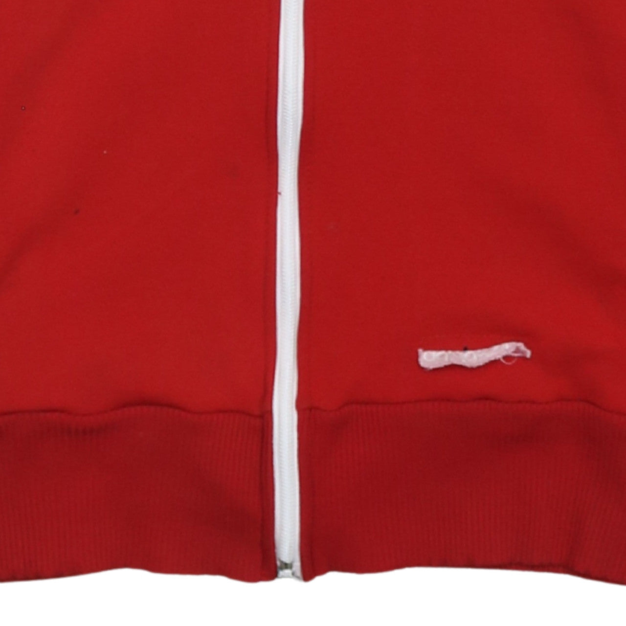 Adidas Womens Red Full Zip Hoodie Jacket Size M Retro Sports Style