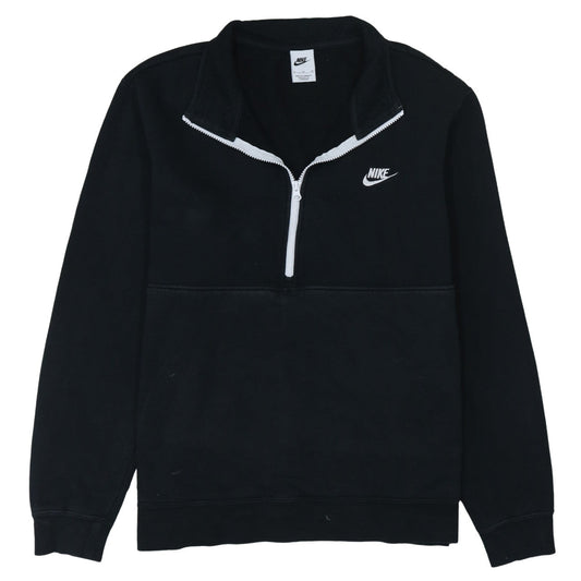 Nike Men's Black XL 1/2 Zip Sports Sweatshirt Fleece