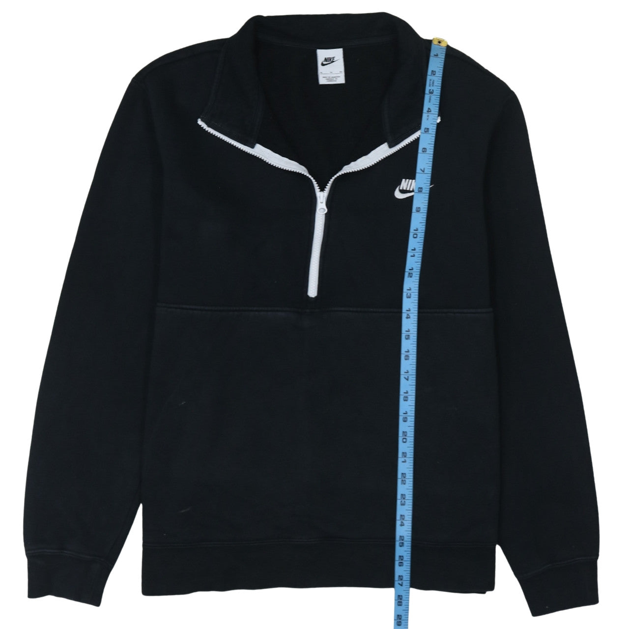 Nike Men's Black XL 1/2 Zip Sports Sweatshirt Fleece