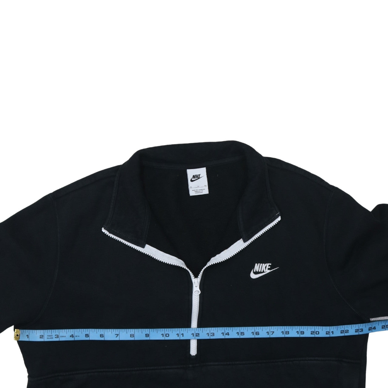 Nike Men's Black XL 1/2 Zip Sports Sweatshirt Fleece