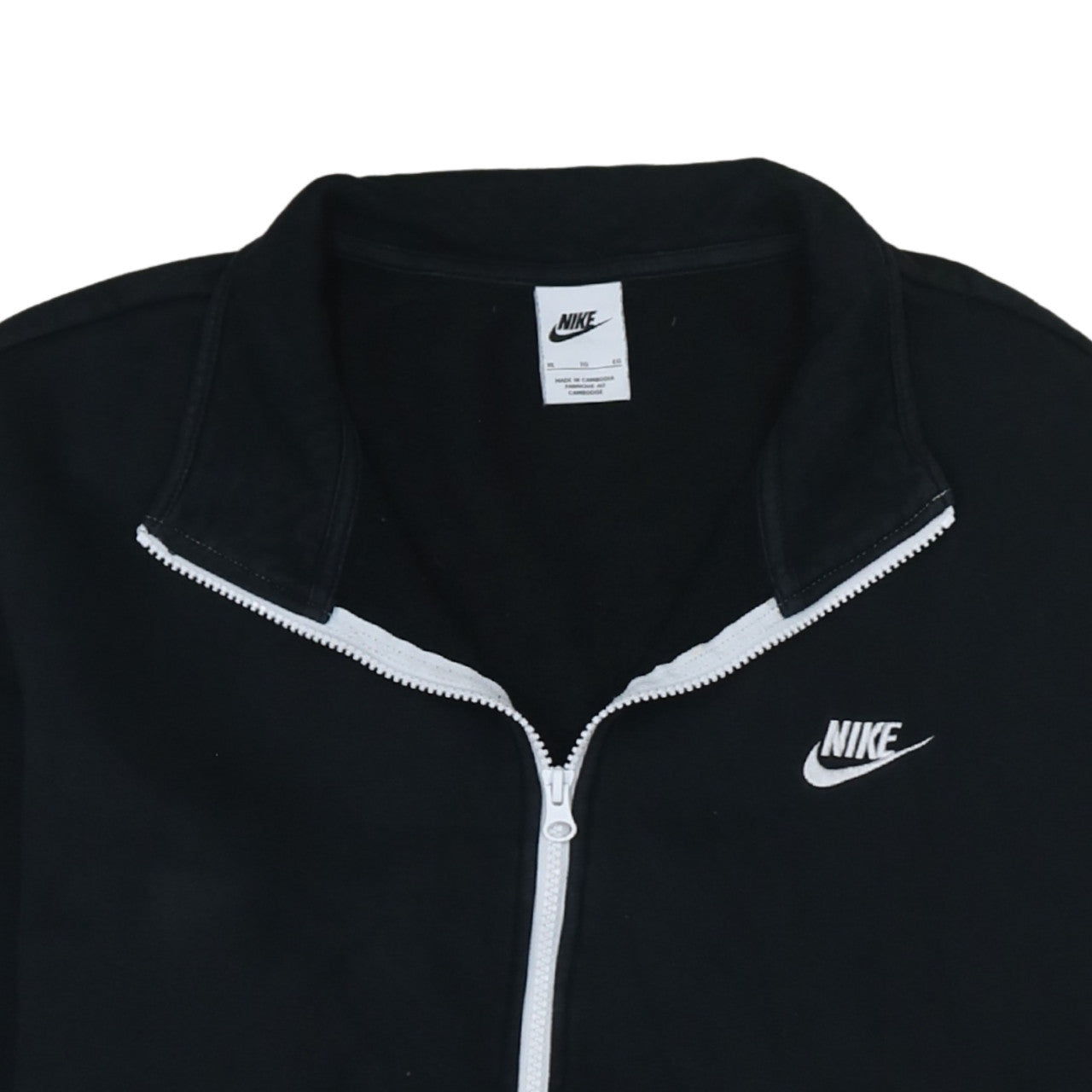 Nike Men's Black XL 1/2 Zip Sports Sweatshirt Fleece