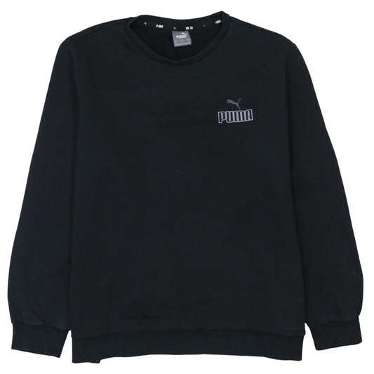 Puma Men's Black XL Crew Neck Pullover Sweatshirt