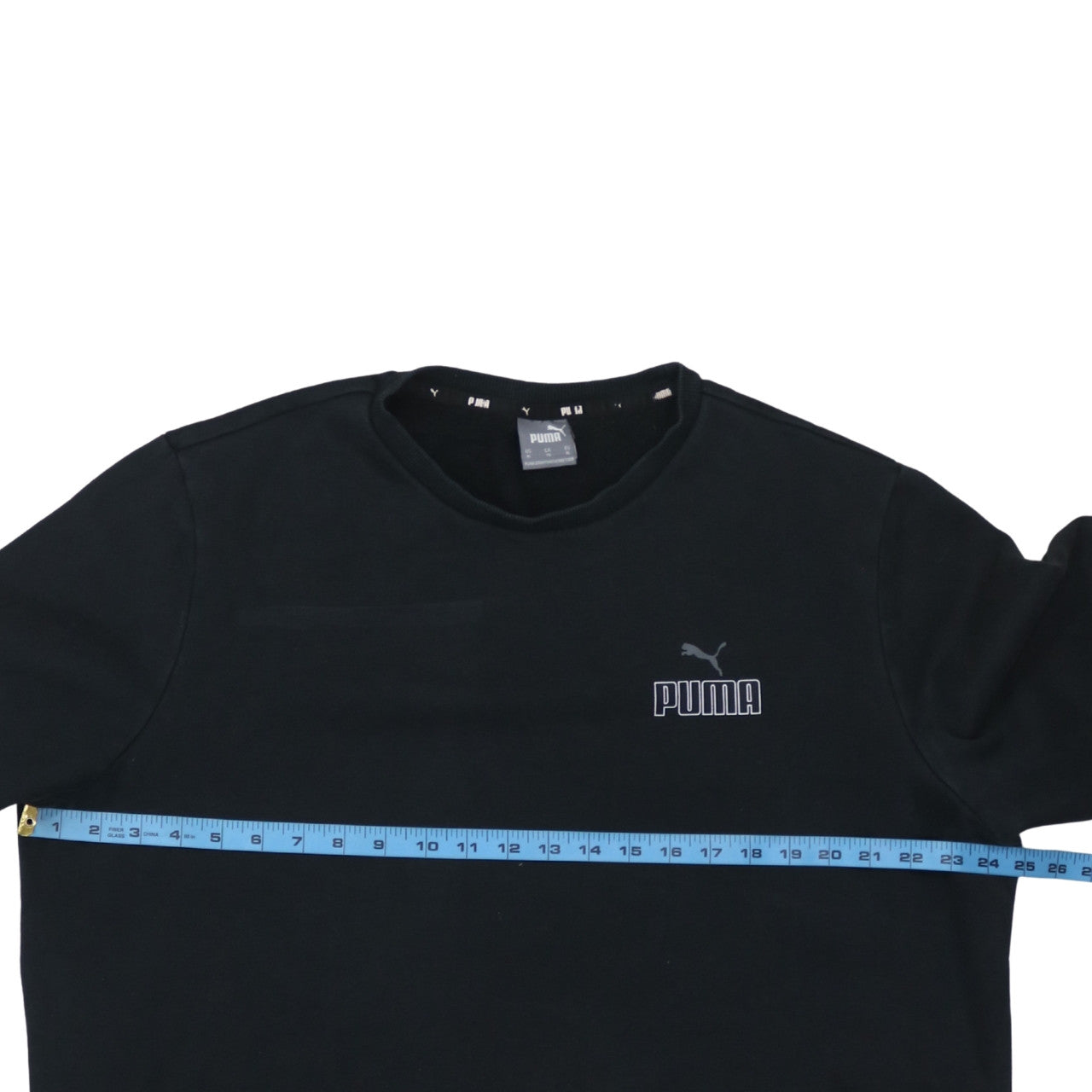Puma Men's Black XL Crew Neck Pullover Sweatshirt