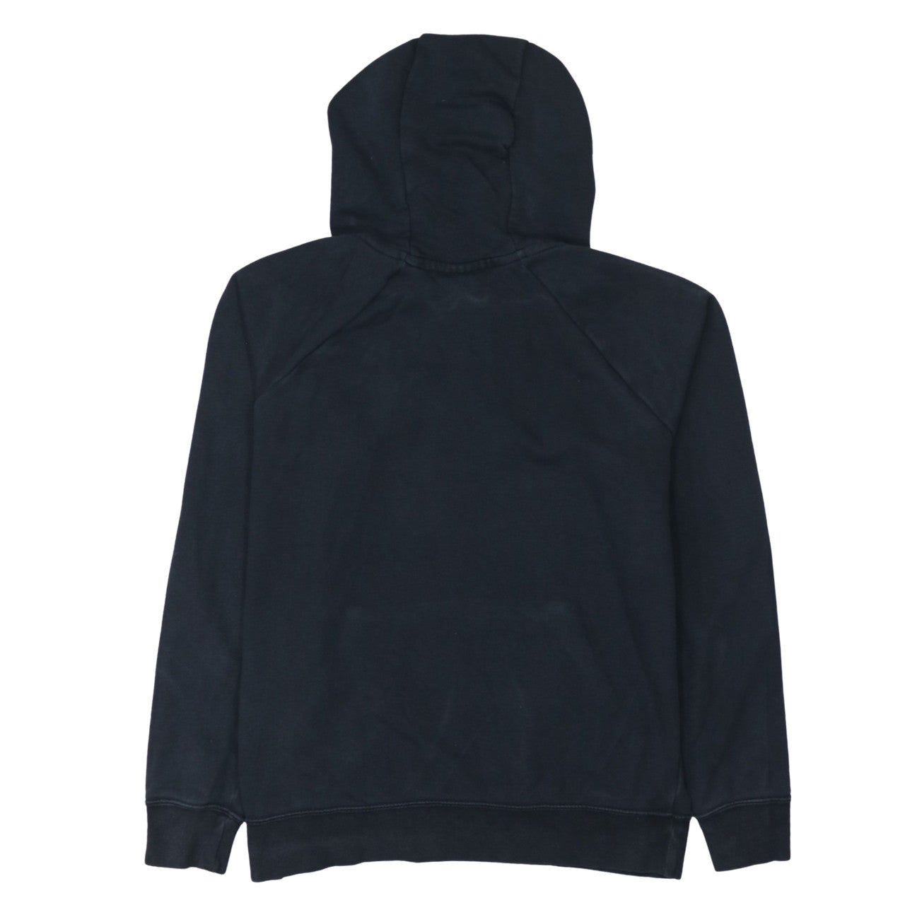 Nike Women Black Medium Pullover Hoodie Cotton Blend Logo Sportswear