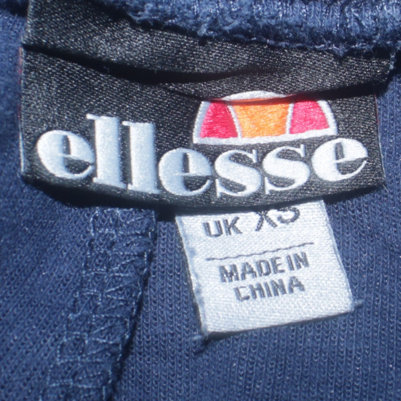 Ellesse Mens Blue XS Jogger Sweatpants Colourblock Activewear
