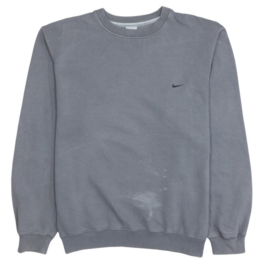 Nike Men's Grey 2XL Crew Neck Pullover Sweatshirt
