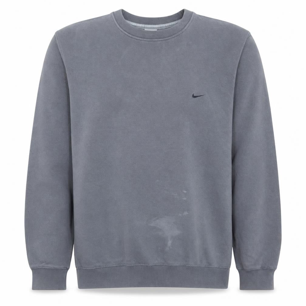 Nike Men's Grey 2XL Crew Neck Pullover Sweatshirt