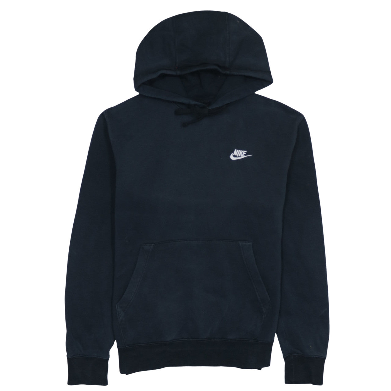 Nike Men's Black Pullover Hoodie Size M Fleece Logo Sportswear