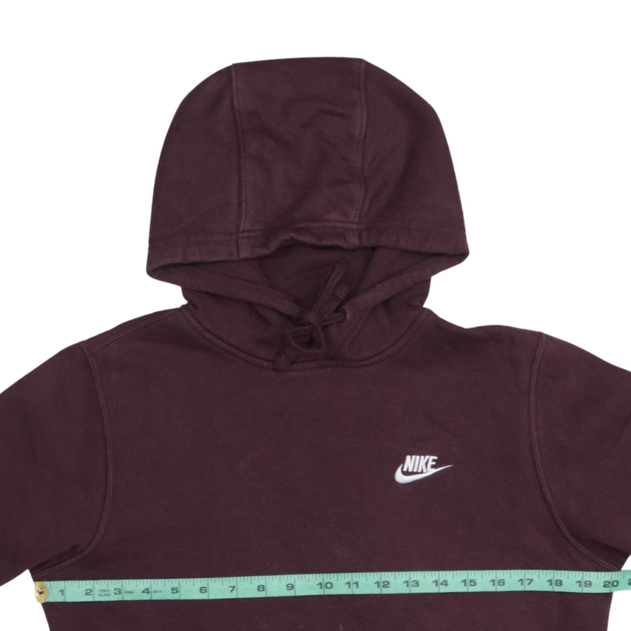 Nike Men's Purple Small Pullover Hoodie with Logo