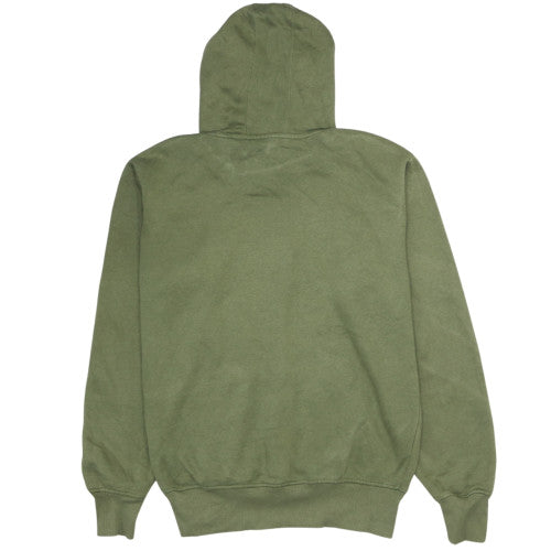 Fila Women’s Green Pullover Hoodie Small Logo Print Casual