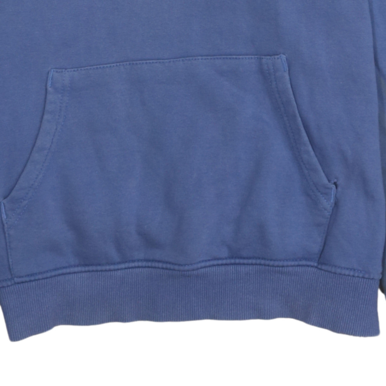 The North Face Girls Blue Pullover Hoodie L Youth Cotton Logo Jumper