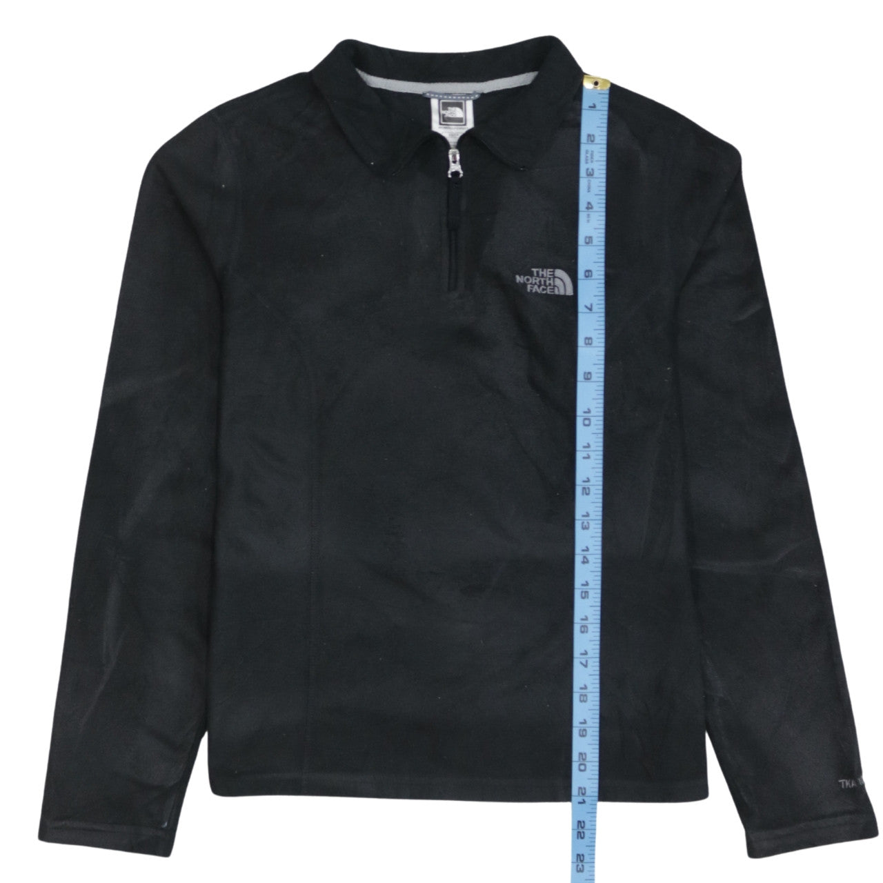 The North Face Womens Black XS 1/4 Zip Fleece Sweatshirt