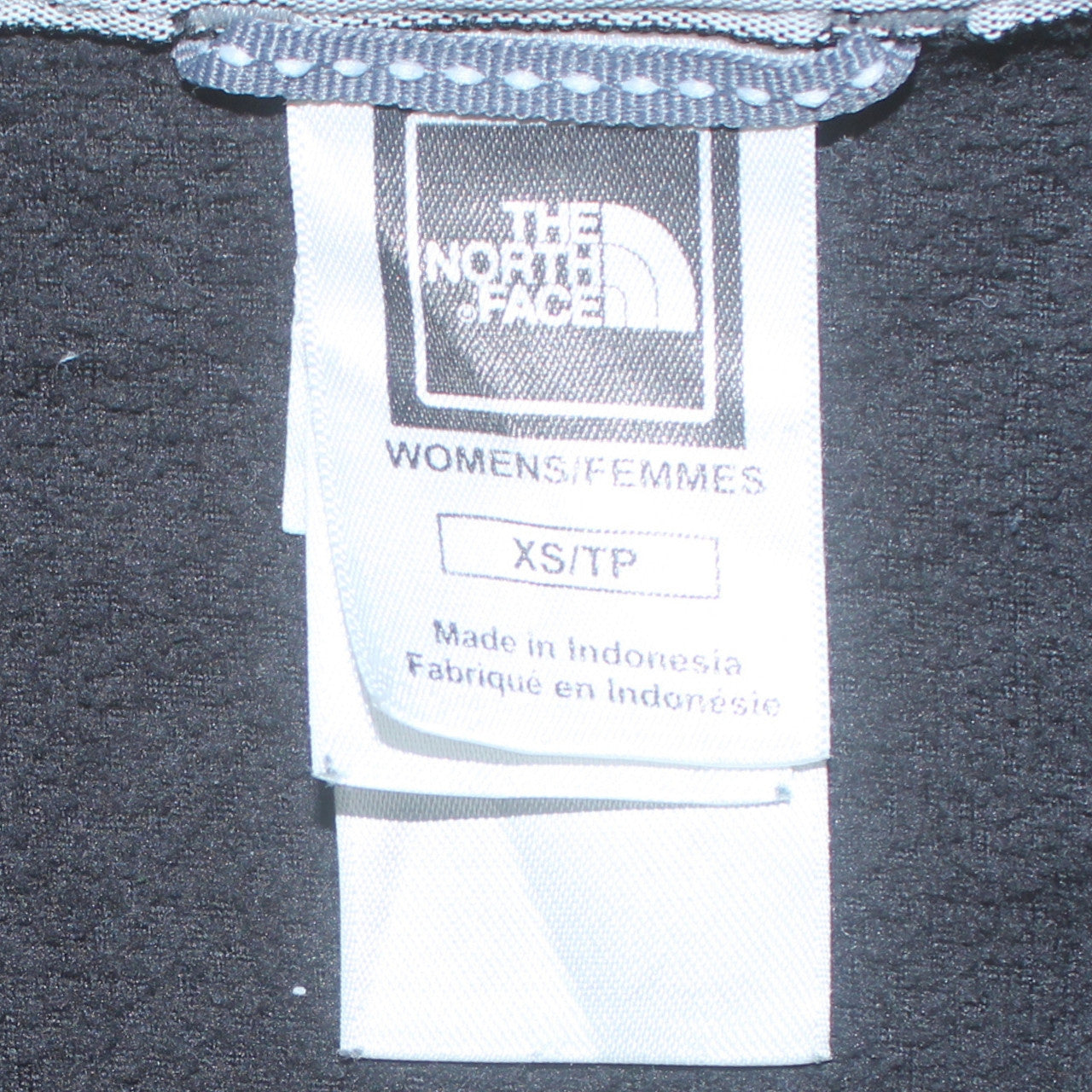 The North Face Womens Black XS 1/4 Zip Fleece Sweatshirt