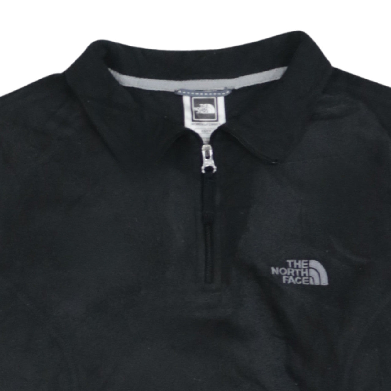 The North Face Womens Black XS 1/4 Zip Fleece Sweatshirt