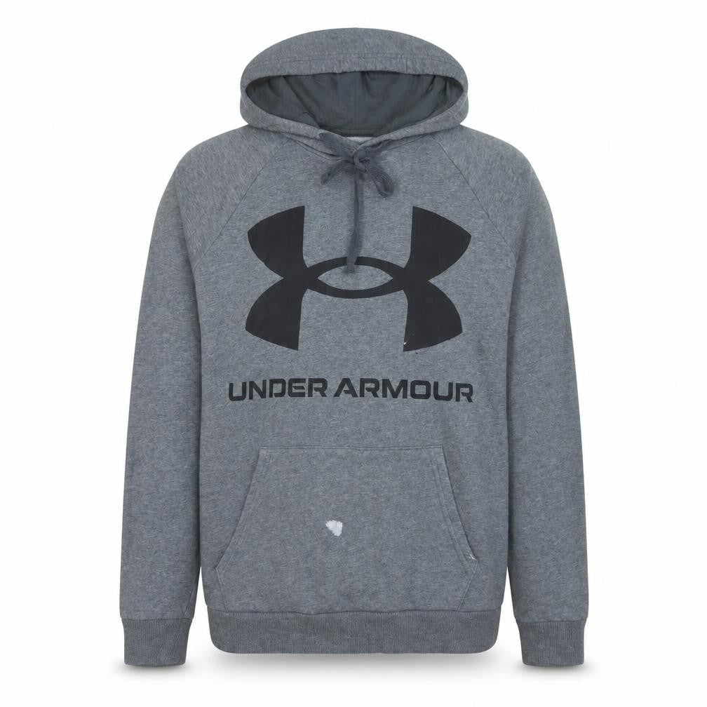 Under Armour Men's Grey XL Pullover Hoodie Sports Fleece