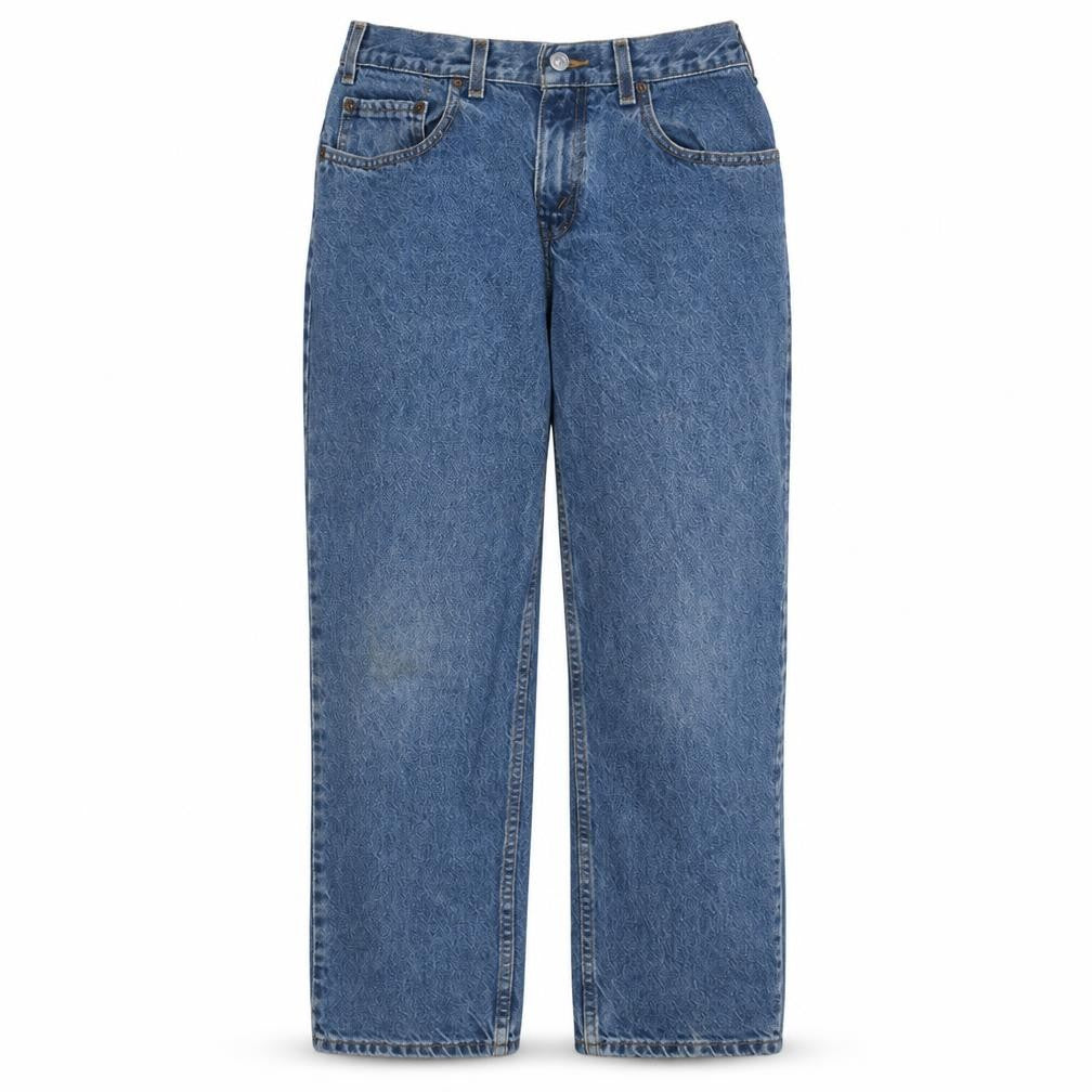 Levi's 550 Men's Blue Relaxed Fit Straight Denim Jeans W31 L27