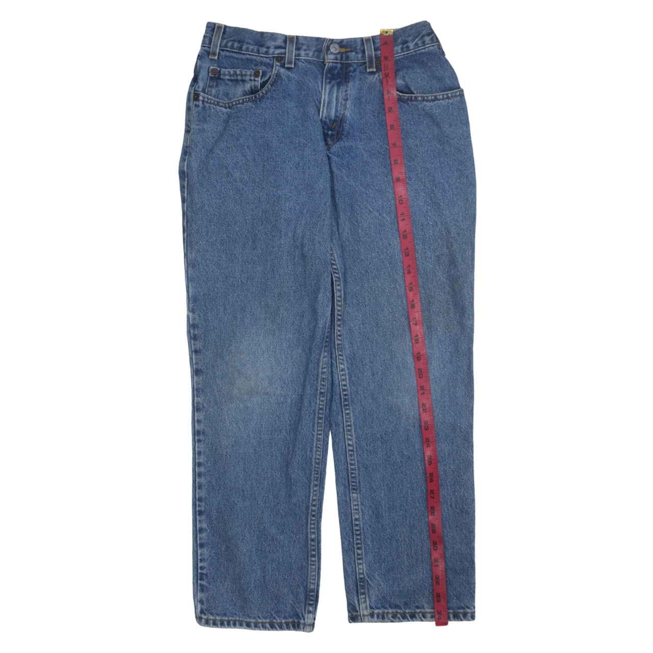 Levi's 550 Men's Blue Relaxed Fit Straight Denim Jeans W31 L27