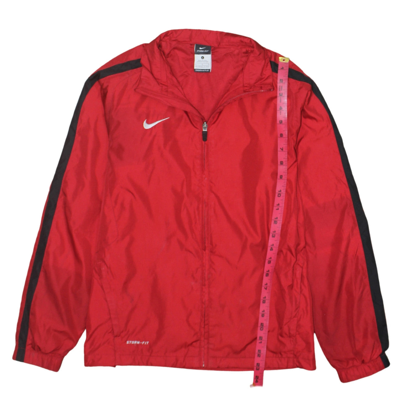 Nike Teens Red Storm-Fit Windbreaker Jacket Size L 12-13 Years