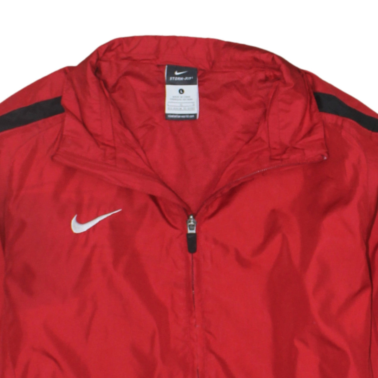 Nike Teens Red Storm-Fit Windbreaker Jacket Size L 12-13 Years
