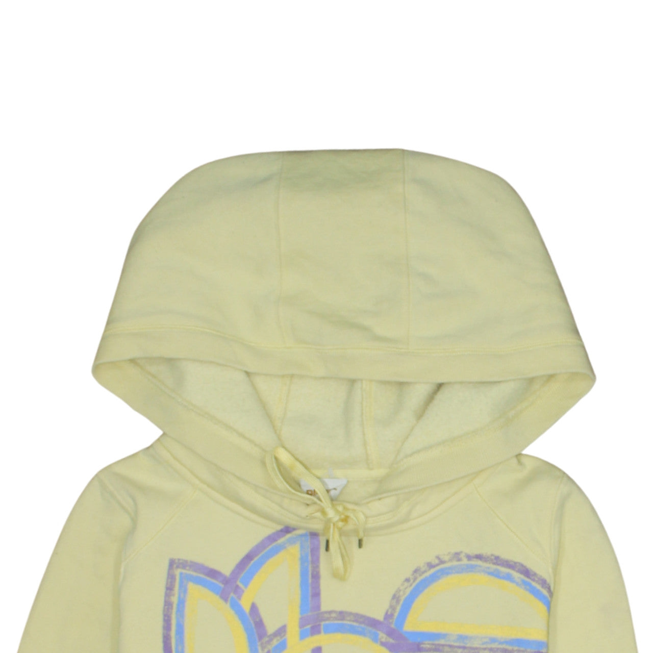 Diesel Men's Yellow Pullover Hoodie Size M Graphic Print