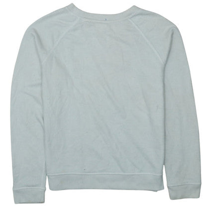 Levi's Men's White Small Crew Neck Logo Sweatshirt