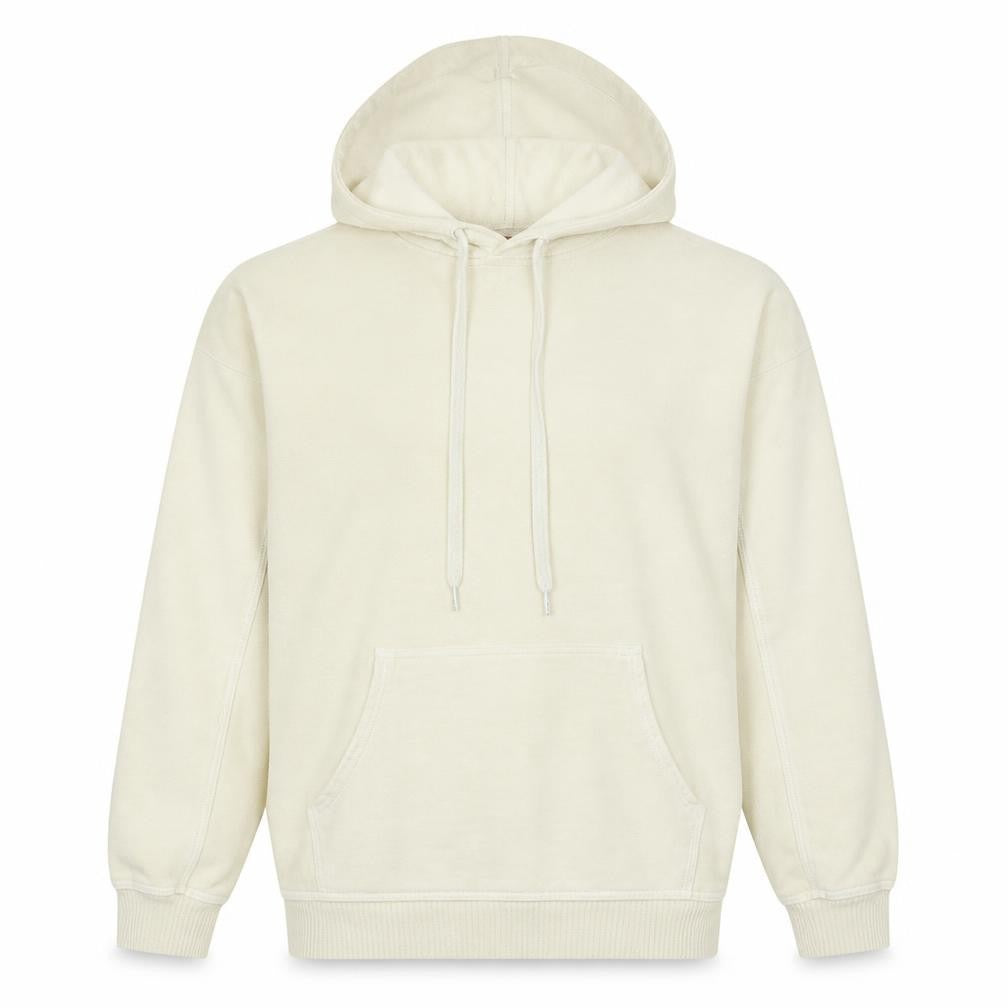 Levi's Men's Ivory Pullover Hoodie XS Cotton Casual Sweatshirt
