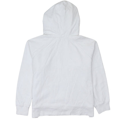 Levi's Men's White Pullover Hoodie Small Graphic Logo Sweatshirt