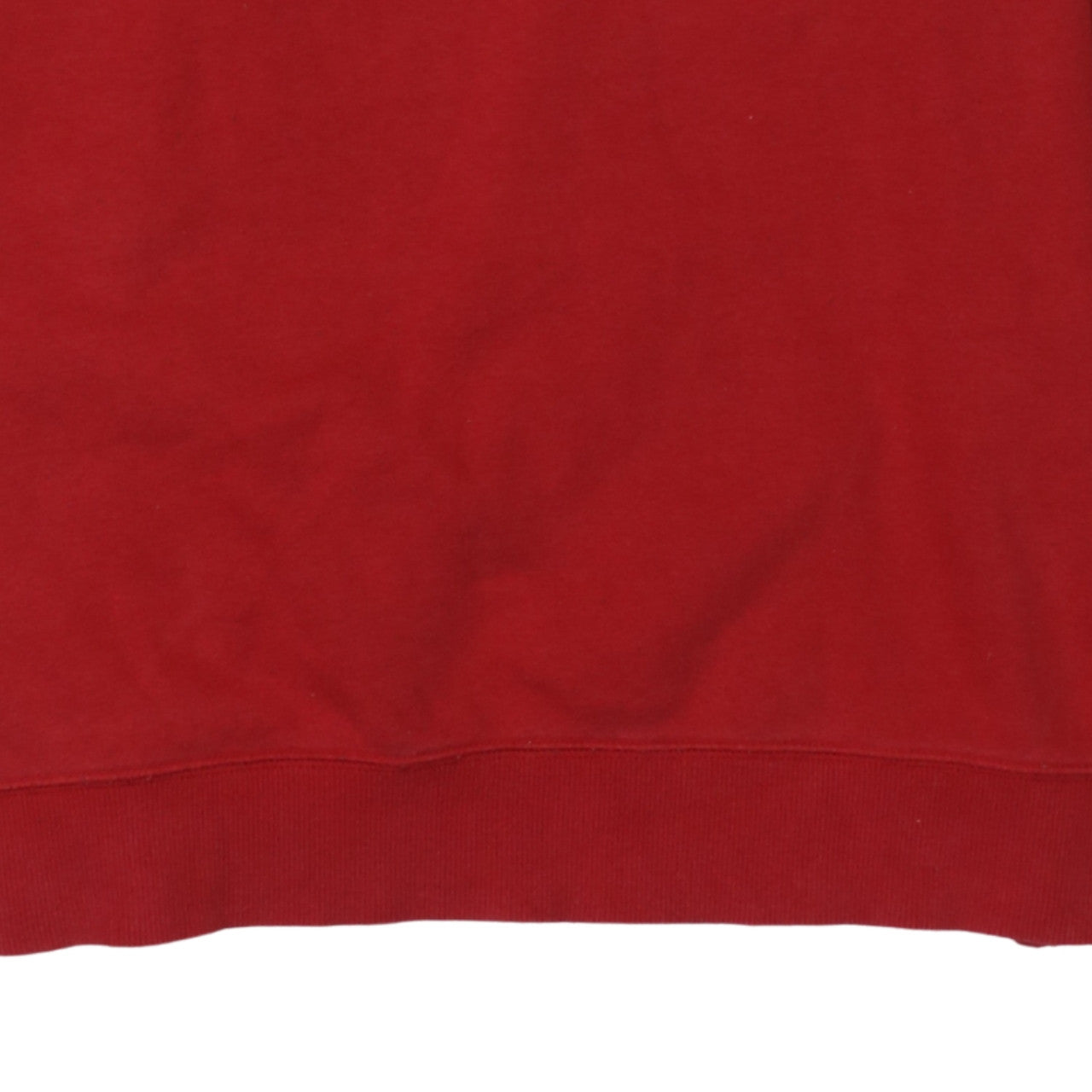 Tommy Hilfiger Men’s Red Logo Crew Neck Sweatshirt XL Regular Fit