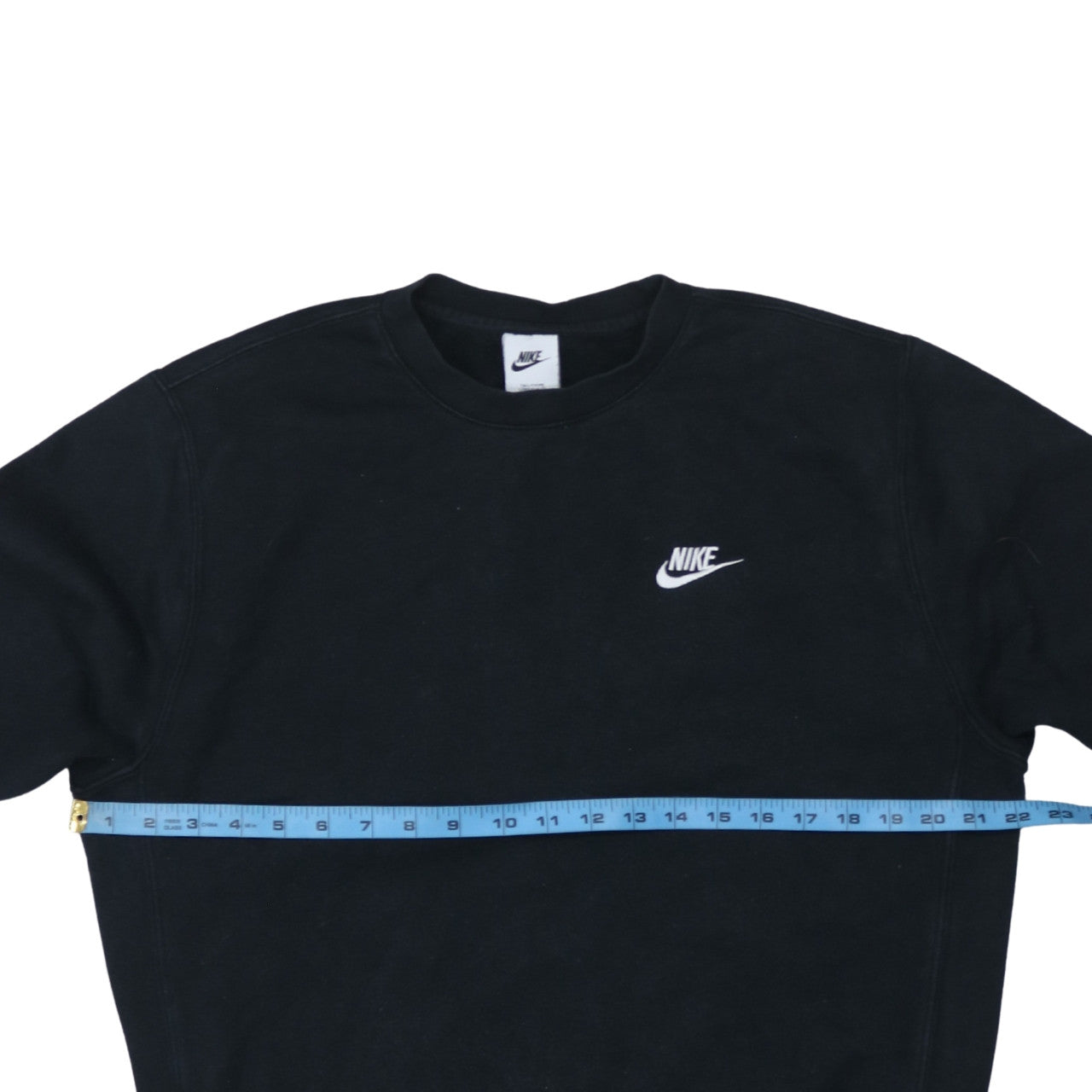 Nike Men's Black Small Crew Neck Pullover Sweatshirt