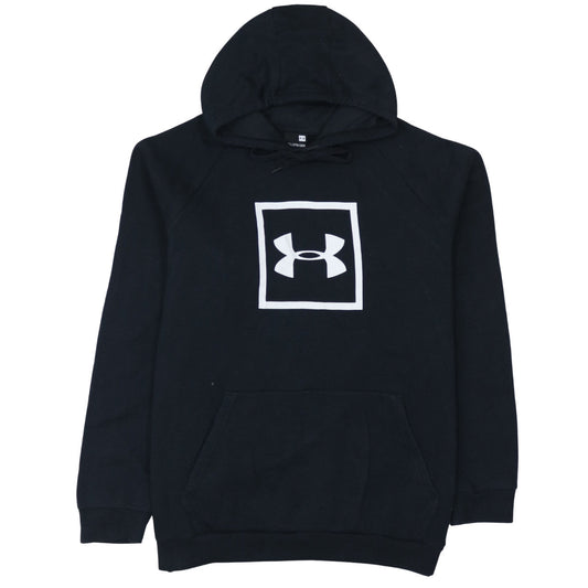 Under Armour Men's Black 2XL Pullover Hoodie with Logo