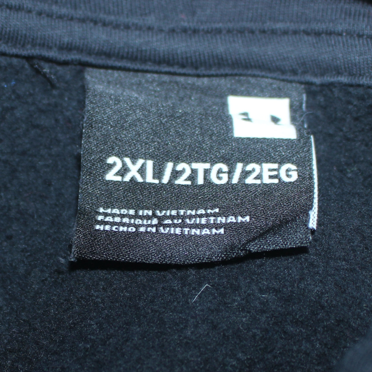 Under Armour Men's Black 2XL Pullover Hoodie with Logo