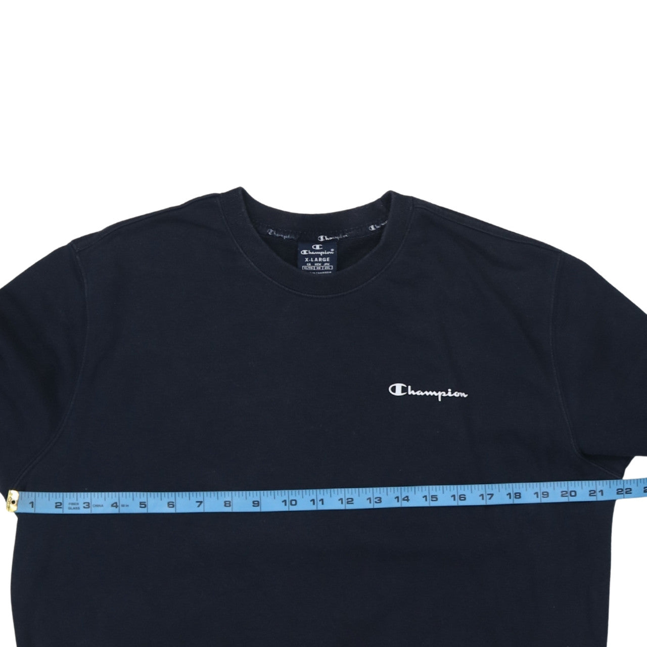 Champion Men's Blue XL Pullover Crew Neck Sweatshirt