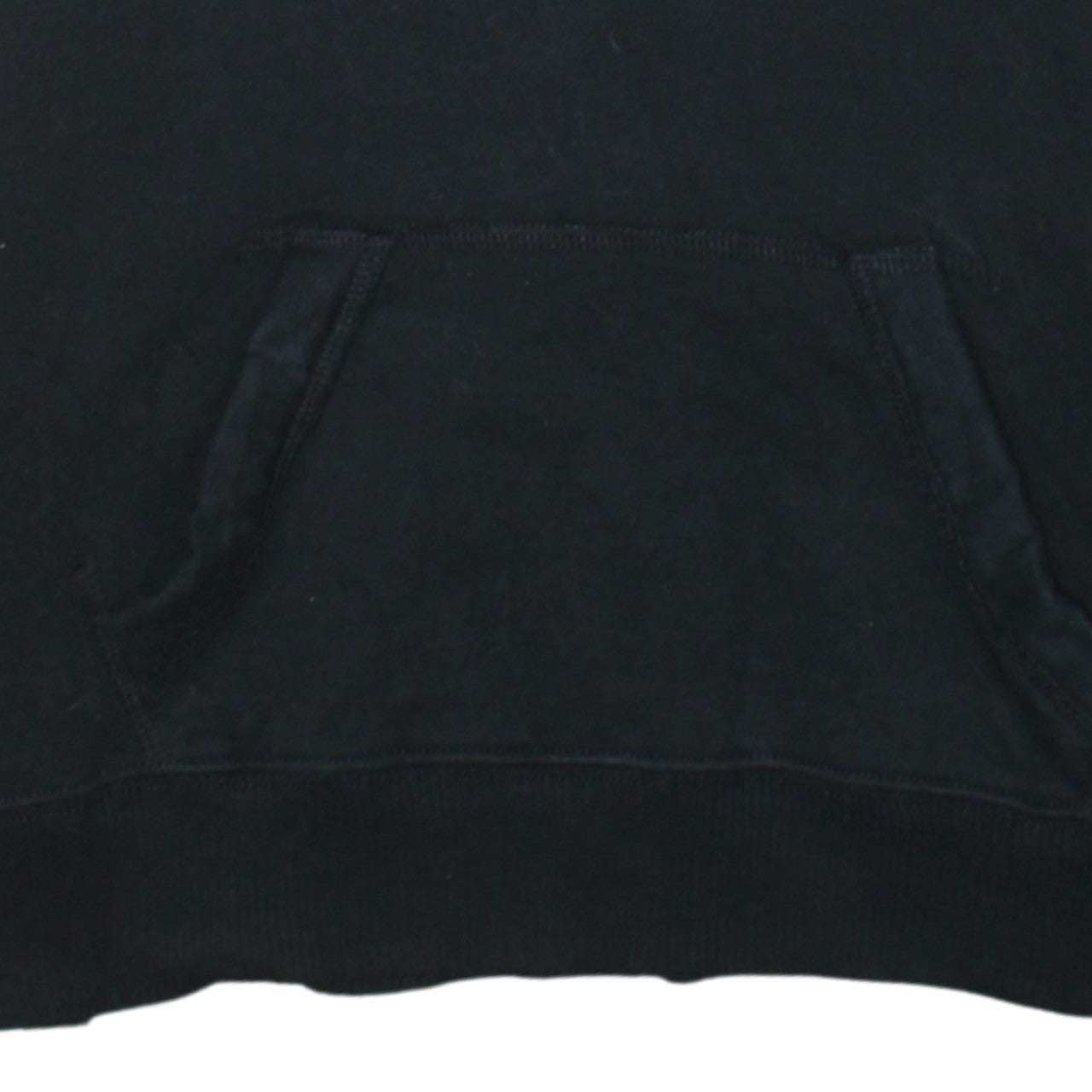 Hollister Men’s Black Pullover Hoodie Medium Logo Fleece Sweatshirt