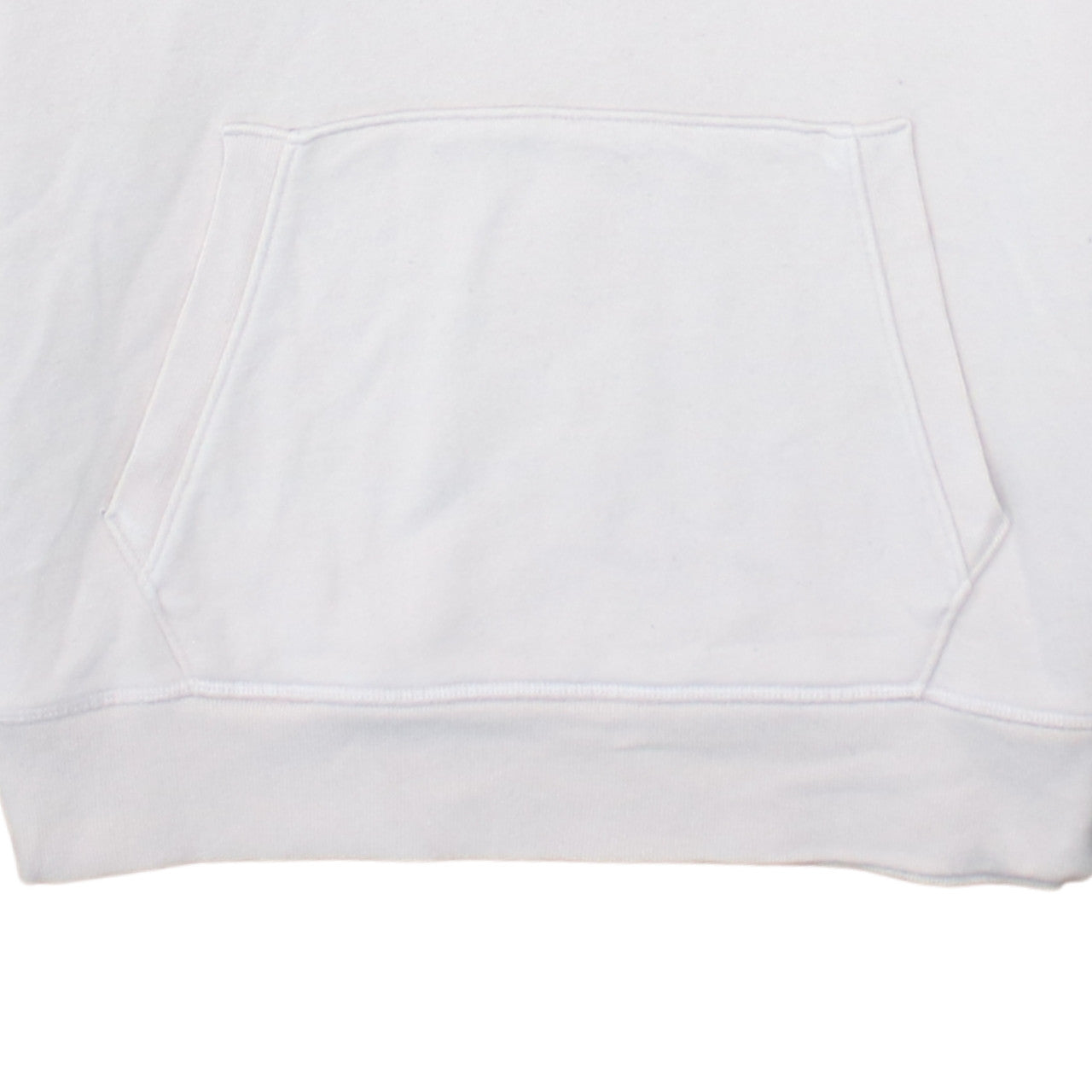 Levi's Men's White Pullover Hoodie Small Cotton Fleece Logo