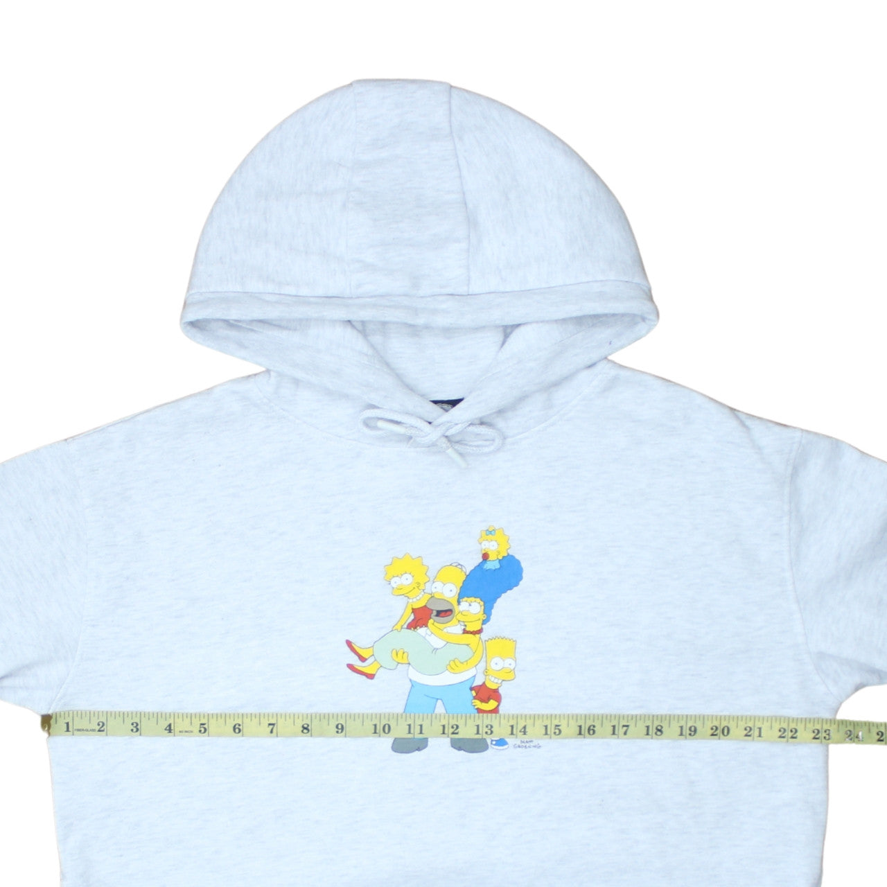 Primark The Simpsons Women's Grey Hoodie Size M 12/14 Pullover