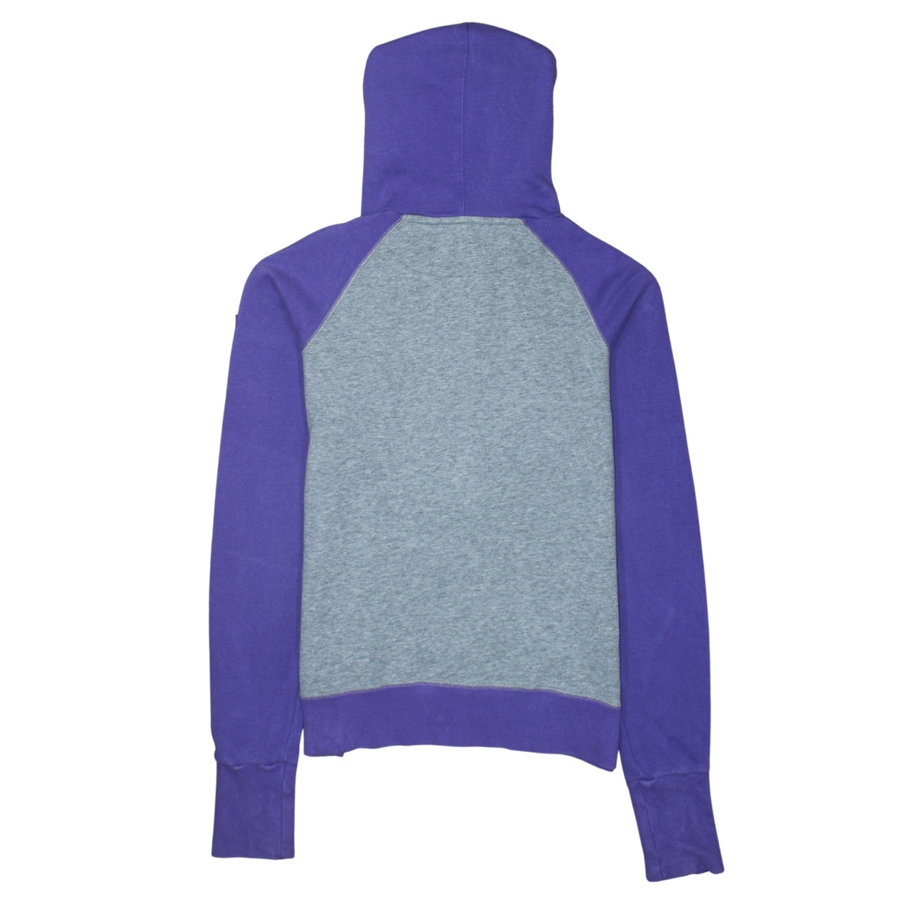 Nike Boys Multicoloured Pullover Hoodie L 14-16 Years Grey Purple Logo