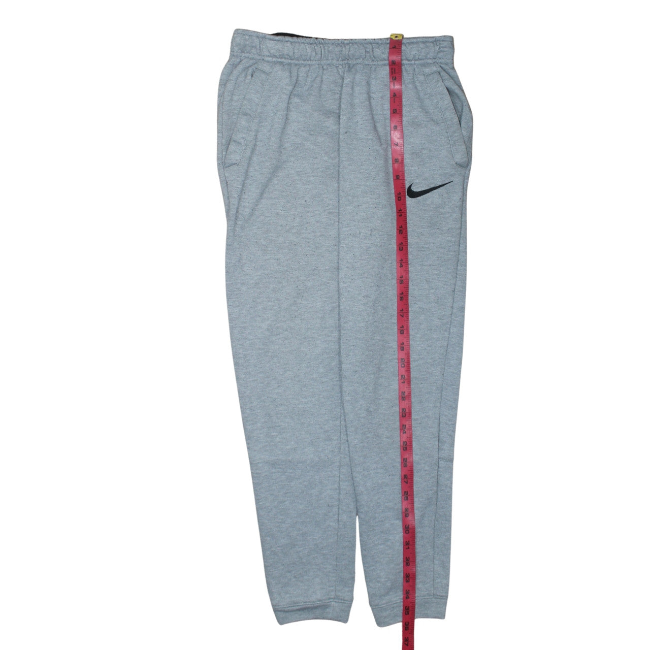 Nike Men's Grey Dri-FIT Jogger Sweatpants S Regular Fit