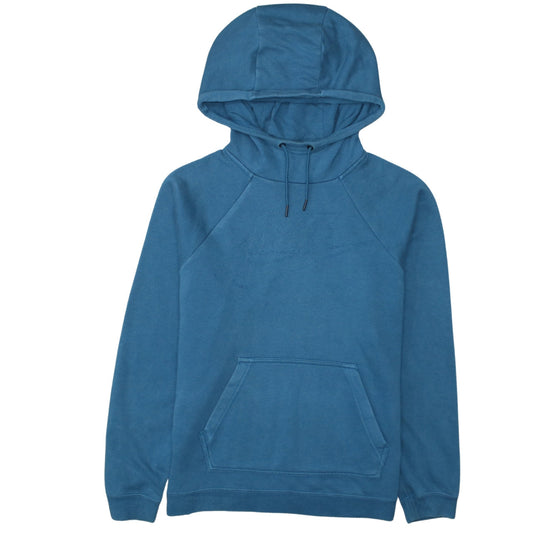 Nike Men's Blue Pullover Hoodie Size M Regular Fit Cotton Blend