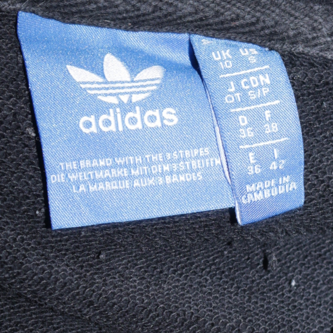 Adidas Women Black Pullover Hoodie Size 10 Trefoil Logo Comfortable Casual