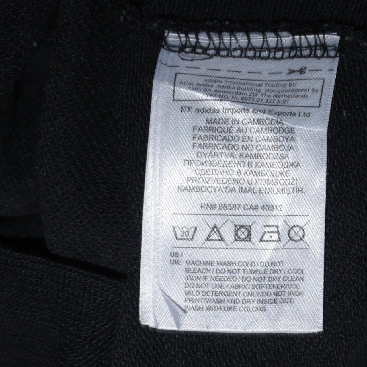 Adidas Women Black Pullover Hoodie Size 10 Trefoil Logo Comfortable Casual