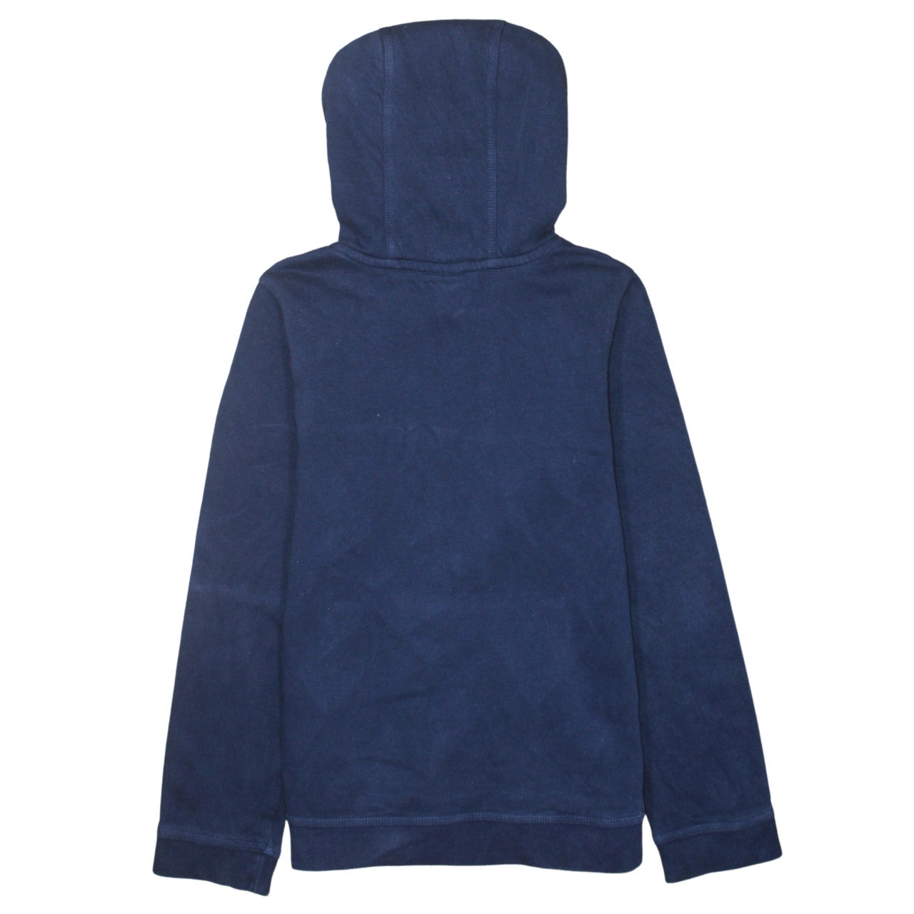 Nike Boys Navy Blue Pullover Hoodie L 13-14 Years Cotton Blend