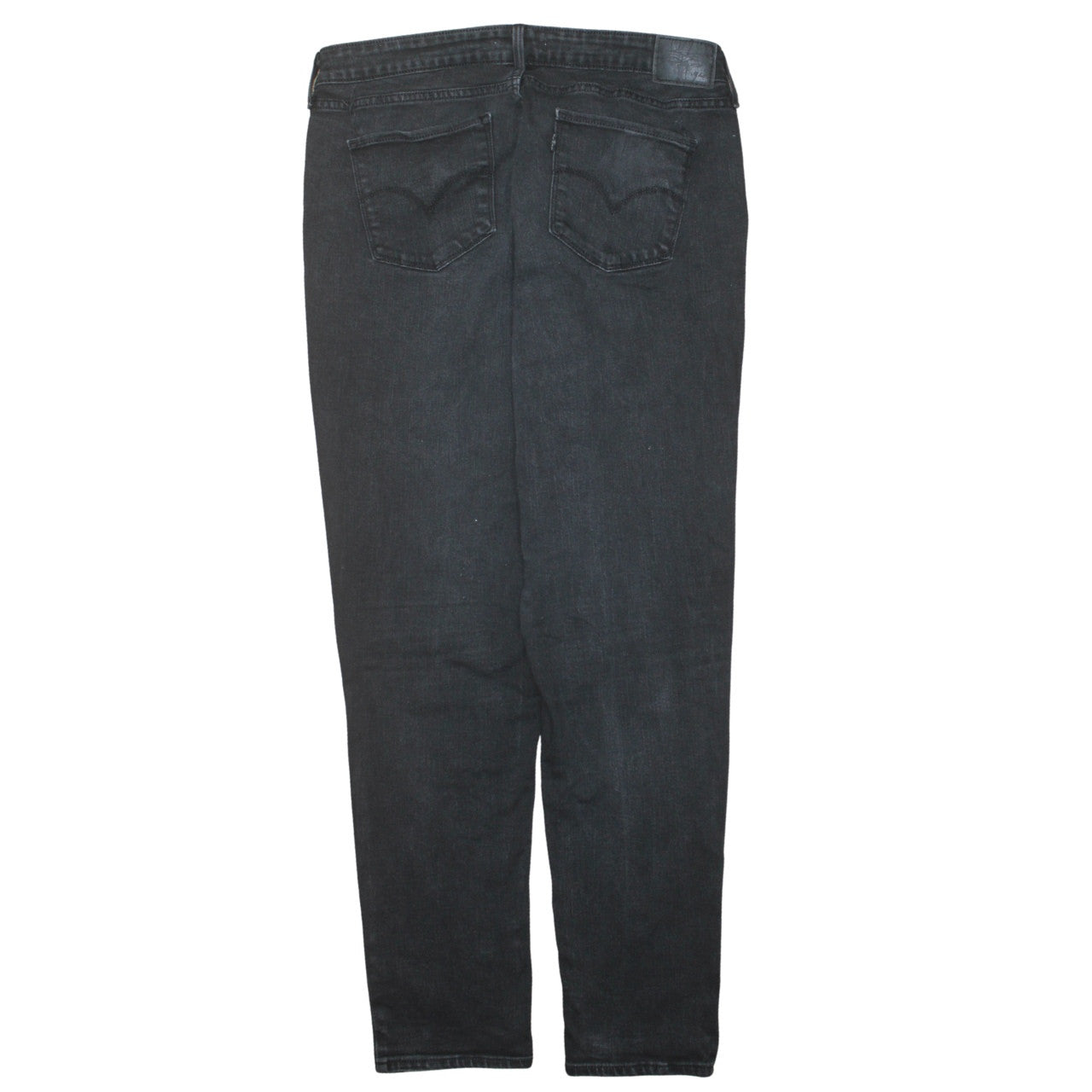 Levi's 811 Curvy Skinny Black Jeans Women Size 33 Slim Fit Denim