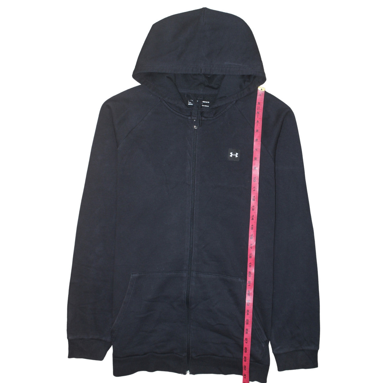 Under Armour Men’s Black Full Zip Hoodie 3XLT ColdGear Fleece
